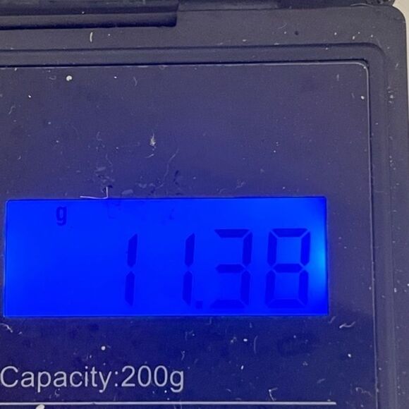 Vintage 1.75” silver tone star charm pendant with jump hoop - Picture 6 of 6